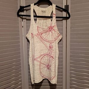 Vital women's Racerback Fuschia Bike Tank- Size M